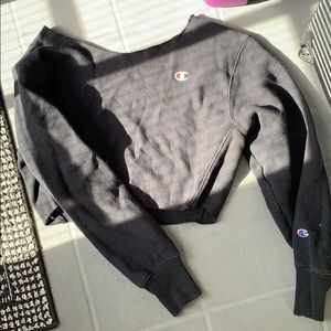 Champion cropped crew neck